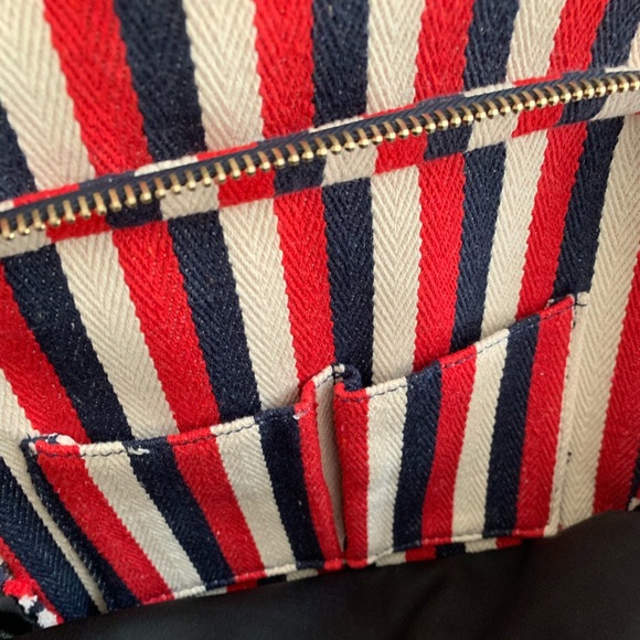 Sasha & Sofi Striped Backpack - Picture 2 of 5